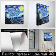 Cargar imagen en el visor de la galería, La noche estrellada de Vincent Van Gogh