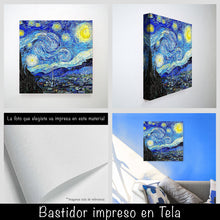 Cargar imagen en el visor de la galería, La noche estrellada de Vincent Van Gogh