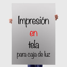 Cargar imagen en el visor de la galería, Tela para caja de luz